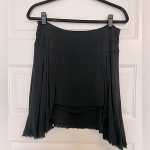 Free People High Low Mullet Mini Skirt